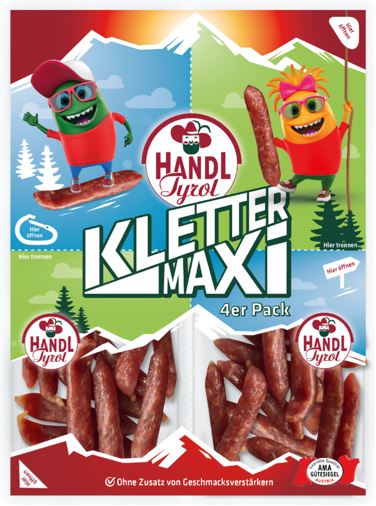 KletterMaxi SalamiSticks HANDL TYROL